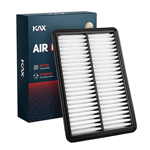 KAX فلتر هواء المحرك KAX، بديل CA11259 لمازدا CX5 (2013-2023) مازدا 3 (2012-2018) مازدا 6 (2014-2021) مع PE07-13-3A0A، وسائط فلتر هواء متقدمة، تسارع محسّن - Image 1