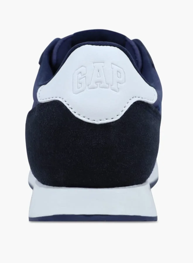GAP NAVY Boys' Panelled Sneakers with Lace-Up Closure for Men | Best Price UAE