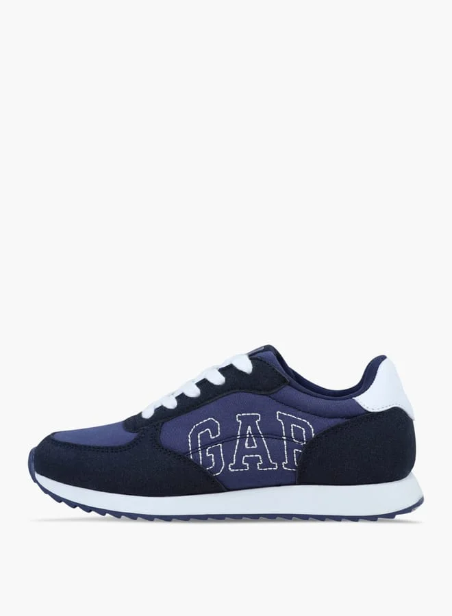 GAP NAVY Boys' Panelled Sneakers with Lace-Up Closure for Men | Best Price UAE