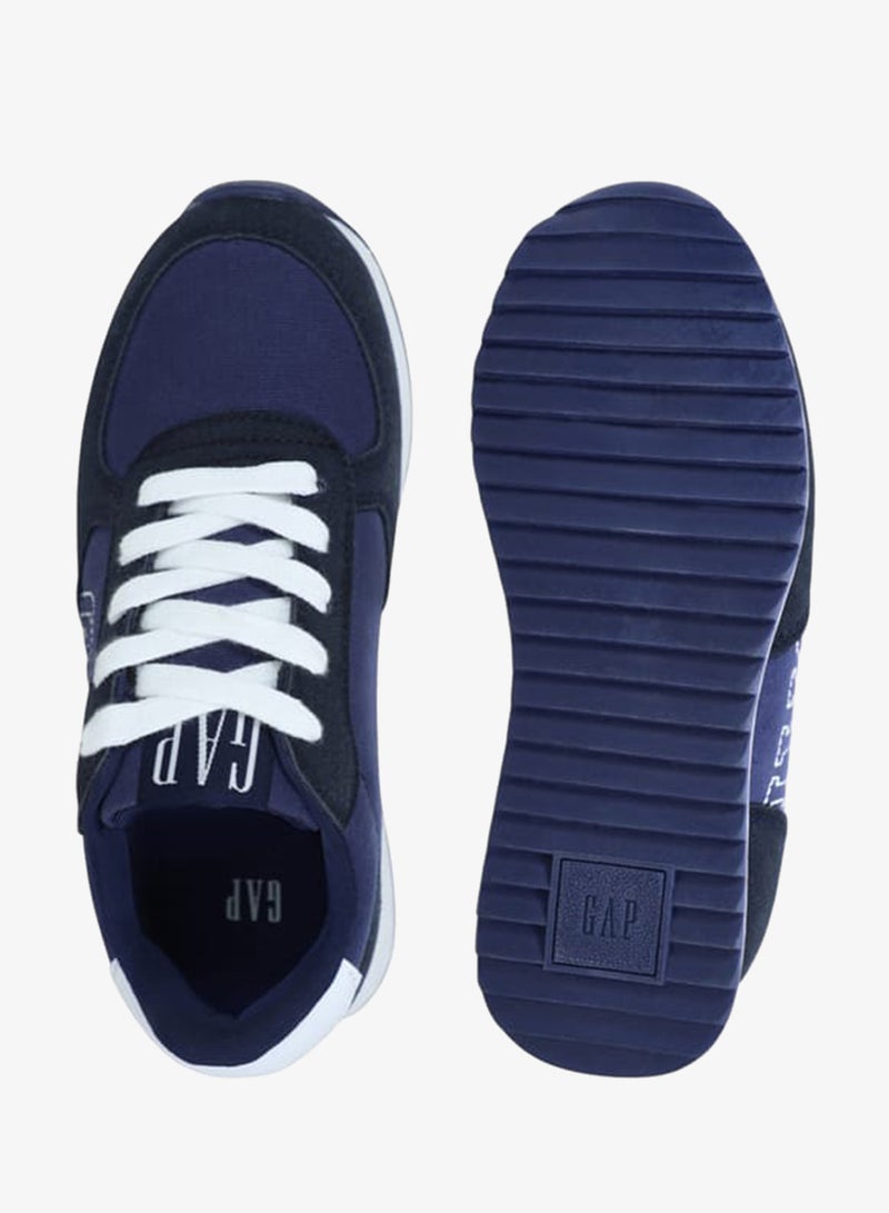 GAP Boys' Panelled Sneakers with Lace-Up Closure - Image 3