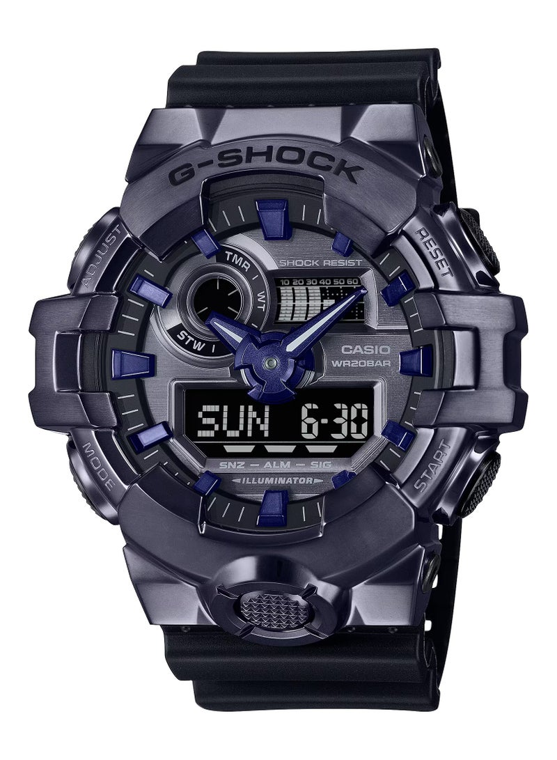 G-SHOCK Analog+Digital Resin Band Men's Watch GM-700P-6A - Image 1