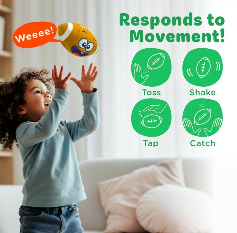 Move2Play, Hilariously Interactive Toy with Music & Sound Effects | Birthday Gift for Boy & Girl | Ball for Toddler & Baby | Indoor/Outdoor | 1, 2, 3+ Year Old - Image 3
