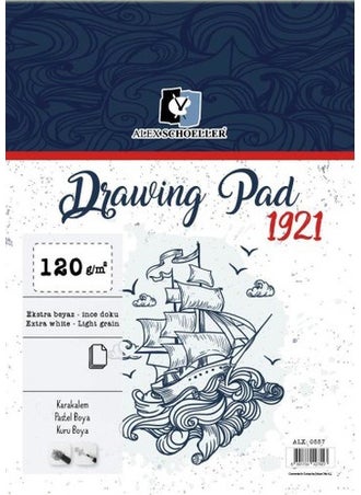 Alex Scheoller Drawing Pad 120 gr A5 - 50 Sheets - pzsku/ZFD7403D26A3B2995C3C6Z/45/_/1725613267/0fb0a539-b48c-4302-874c-8476494412c1
