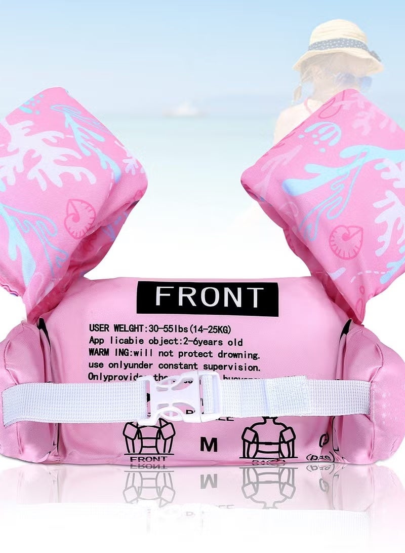 Baby Pool Float Fit 20-55 lbs - Children's Swim Vest with Arm Floaties, Style Swim Aid for Kids Aged 2-6, Ride-On Pool Float for Boys & Girls, Ideal for Beach, Sea, and Water Fun - Image 3