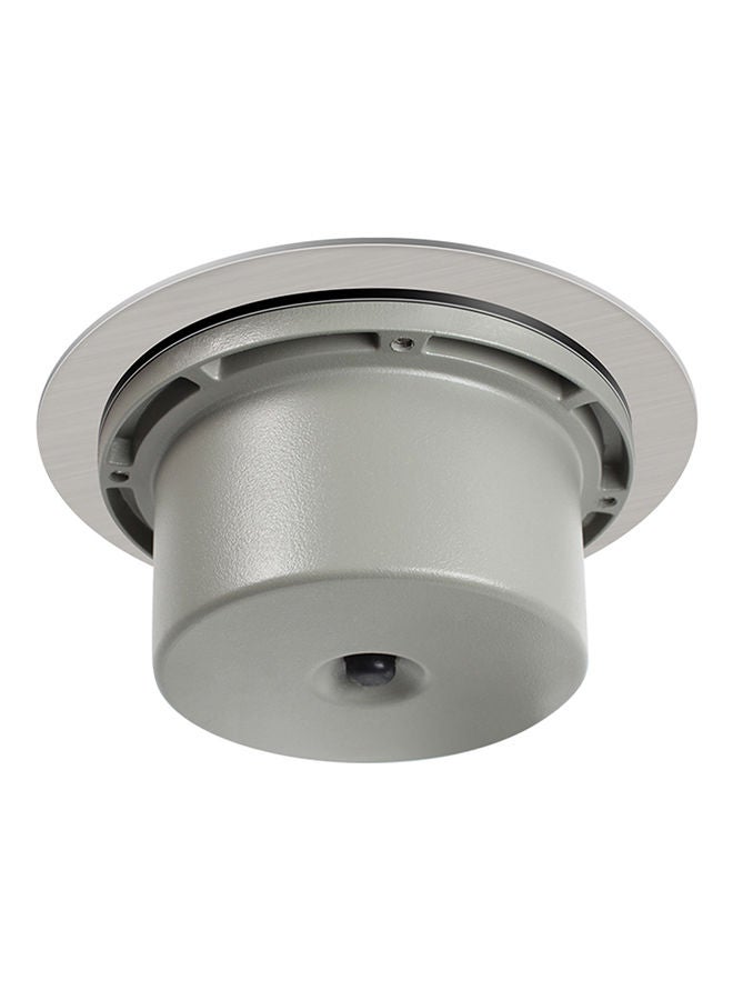NIBEMINENT 8 LEDs Solar Buried Casting Lawn Lamp Light Grey - Image 2