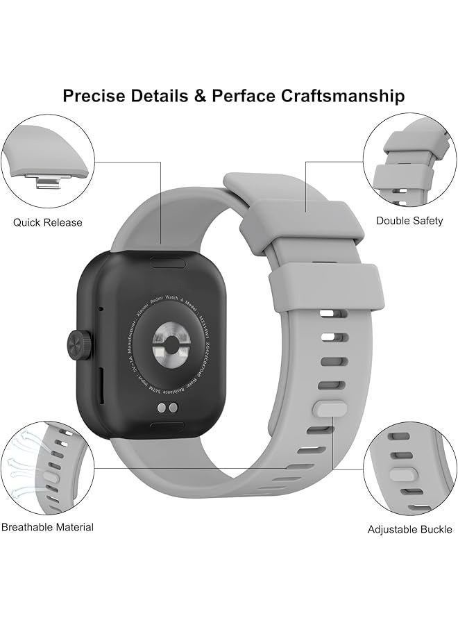 Silicone Sport Watch Band – Soft Replacement Strap for Smart Watches - Image 2