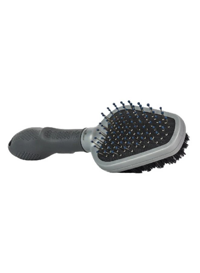 FURminator Dual Grooming Brush for Dogs & Cats