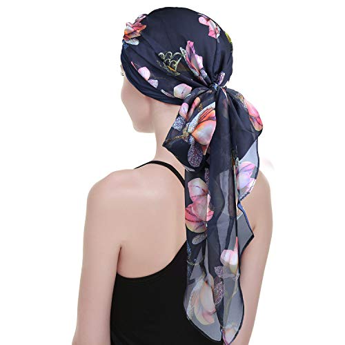 FocusCare Feminine Headwear for Chemo Alopecia Ladies Turbantes Scarves Caps Scalp Headcover Sleep Hats - Image 2