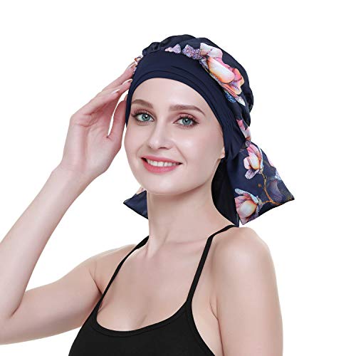 FocusCare Feminine Headwear for Chemo Alopecia Ladies Turbantes Scarves Caps Scalp Headcover Sleep Hats - Image 3