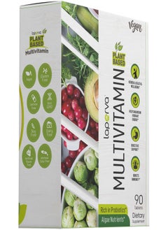 Plant Based Multivitamin - 90 Tablets, Rich in probiotics, Boost Energy Immunity and Digestion, good for wellbeing, Vegan, Non-GMO Formula (30 servings)