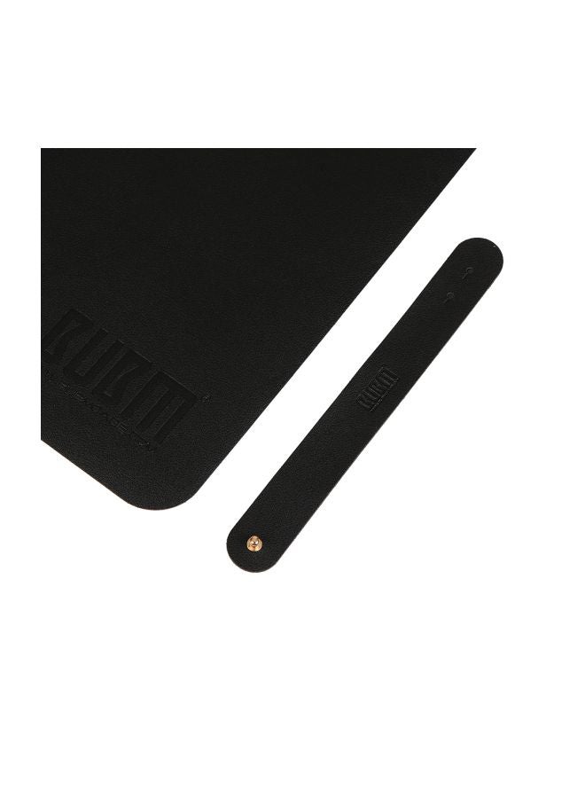 BUBM PU Leather Desk Mat Black - Image 4
