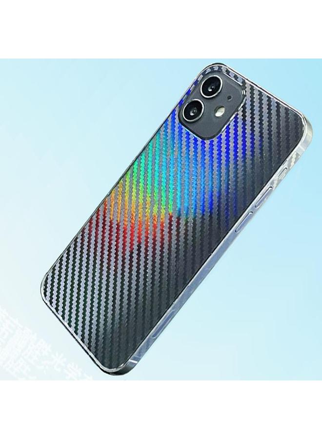 S-TOP Case For iPhone 16 Pro Max Colorful Frosted Sticker Phone Back Film - Image 3