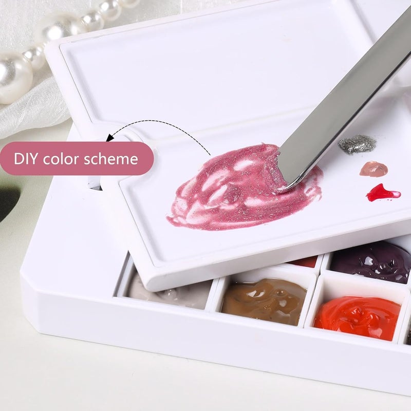Pat Nail for Nails,18-grid Quick Dry Gradient Long Lasting Palette | Nail Gel Polishing - for Women Mothers Professional Salon Home Party Holiday Summer Spring Wedding Daily - Image 5