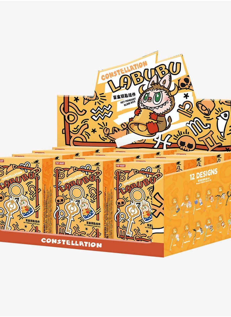 Labubu THE MONSTERS Consetllation Key Pendant Series SET Pop Mart blind box Collectible Toy Art