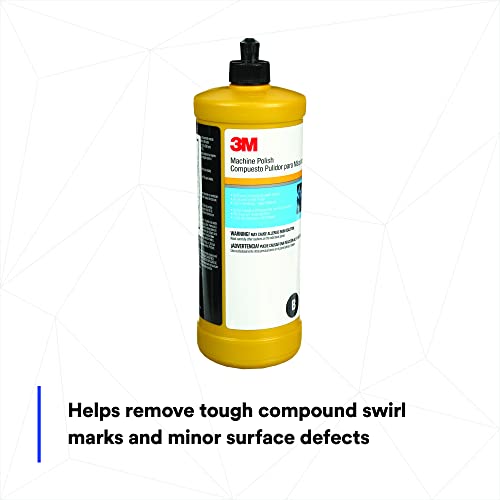 3M Perfect-It 3M Machine Polish, 05996, Easy Cleanup, Silicone Free, 1 qt (32 fl oz/946 mL) - Image 4