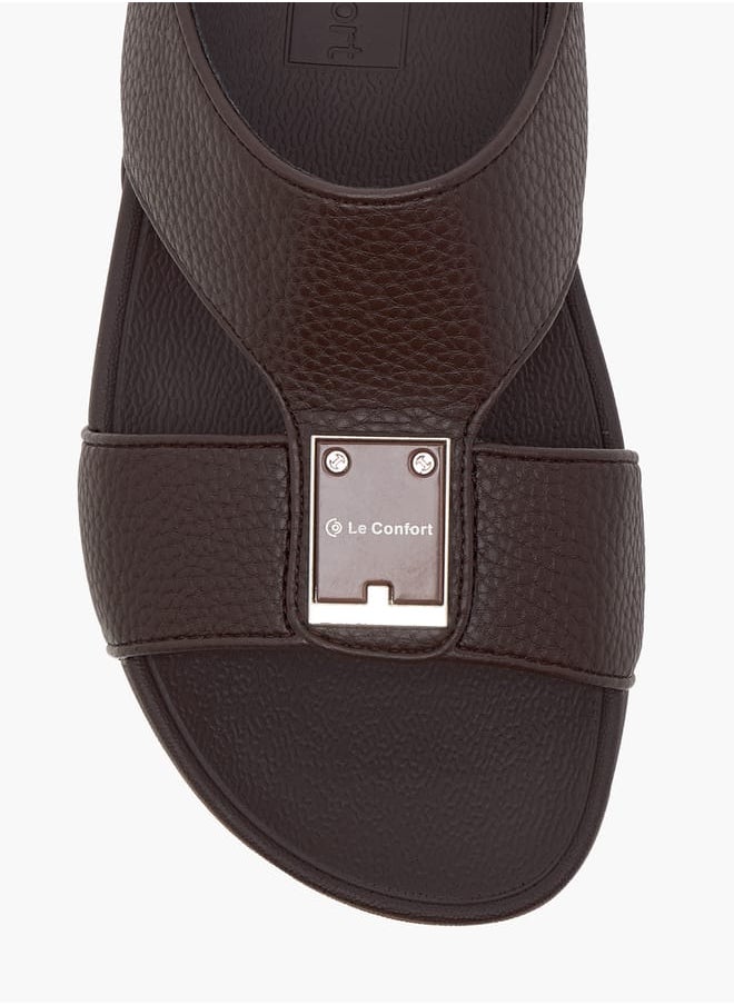 Le Confort Boys Textured Arabic Sandal  - Image 3
