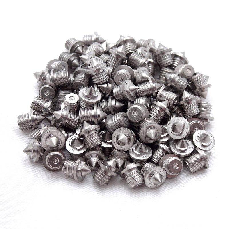 ecoSpikes Stainless Steel Track and Cross Country Spikes (1/8" Silver, 100x) - Image 3