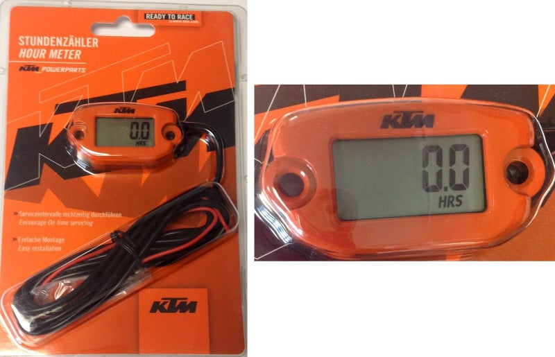 KTM عداد ساعات KTM OEM البرتقالي الجديد SX XC EXC SXS SXF XCF XCFW 78112920000 - Image 5