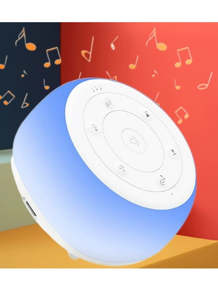 White Baby Sleep Aid Music Sleep Aid Light - Image 3