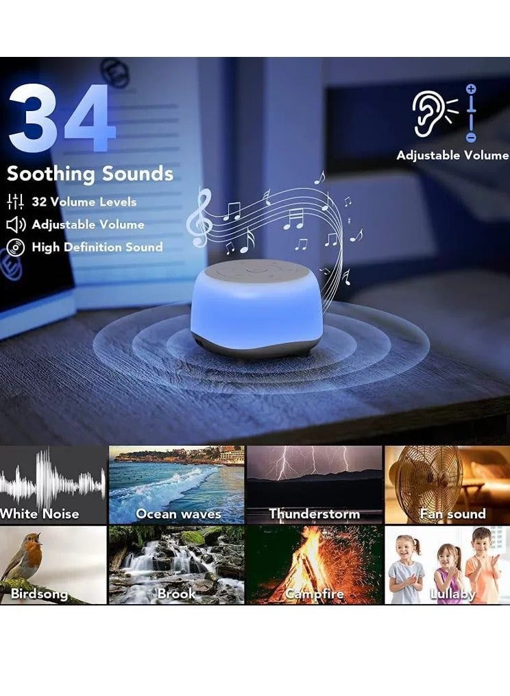 White Baby Sleep Aid Music Sleep Aid Light - Image 5