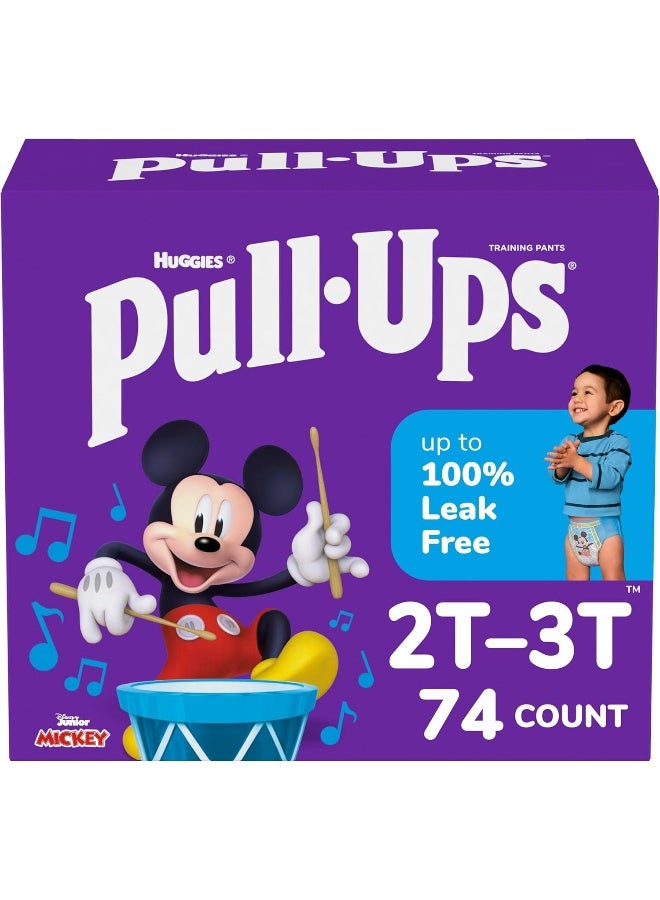 Huggies Pull-Ups Boys' Potty Training Pants Training Underwear Size 2T-3T - Image 1