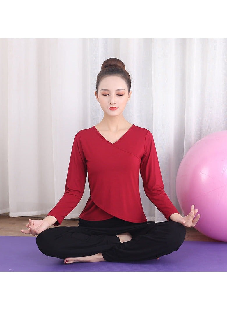 EBMINI New Pilates Yoga Training Fitness Clothing Set 