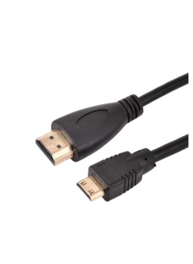 Mini HDMI to HDMI Cable,1.5Meter High Speed Supports Ethernet 3D and Audio Return - Image 1