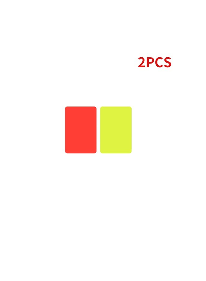 Generic 2 Pack Sports Football Referee Wallet Notebook with Red Card and Yellow Card Referee Tools - Image 5