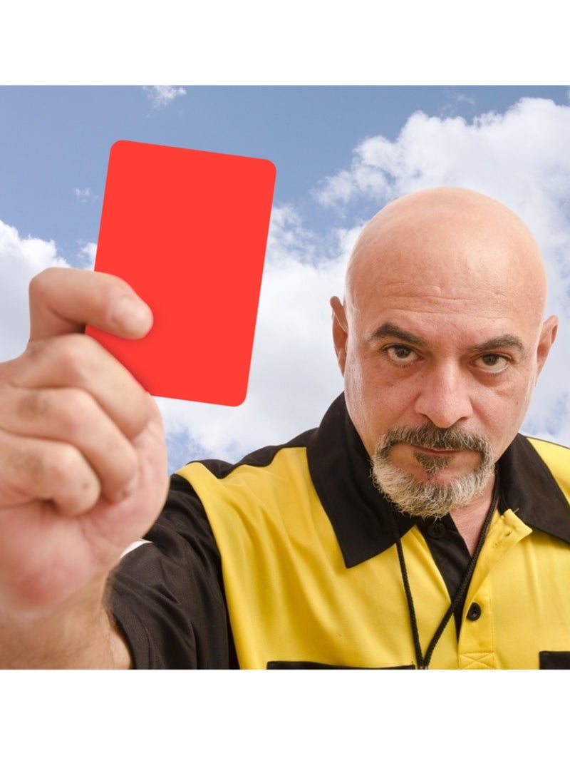 Generic 2 Pack Sports Football Referee Wallet Notebook with Red Card and Yellow Card Referee Tools - Image 3