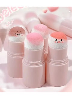 ZVEV Peachy Glow Cream Blush Stick - Soft, Glide-On, Easy Application for Beginners - Natural Shade, Precision Applicator for Flawless Definition #3  - Image 4