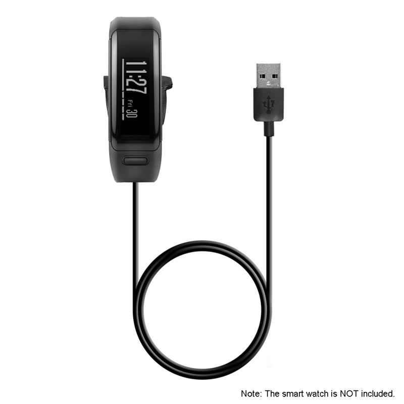 كابل شحنة وحيد متين وغير معقود - ملحق ساعات ذكية محمول خفيف الوزن لـ Garmin Vivosmart HR للسائحين والمستخدمين التجاريين - Image 4