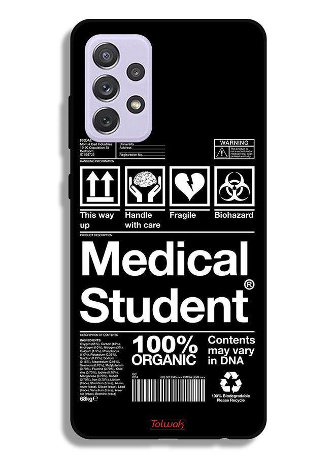 Tolwak Samsung Galaxy A72 5G Protective Case Cover Medical Student Sticker - Image 1