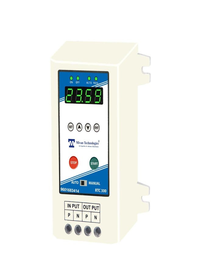 Mivan Technologies RTC 300 Digital Time switch with 16 on off time with weekly off facility for single phase - Image 1