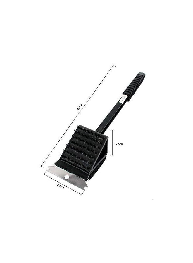 RATSAW BBQ Brush Grill Cleaning Brush with Extra Long Stainless Steel Bristles Heat Insulation Handle for Gas Grill Charcoal Grill Kitchen - Image 3
