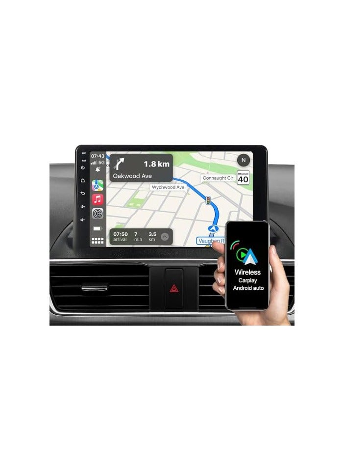 SHEZA STAR Android Car Stereo for Mazda 3 2015 2016 2017 2018 1GB RAM 32GB ROM 9 Inch MirrorLink WiFi BT, IPS Touch Screen with AHD Camera Included - Image 2