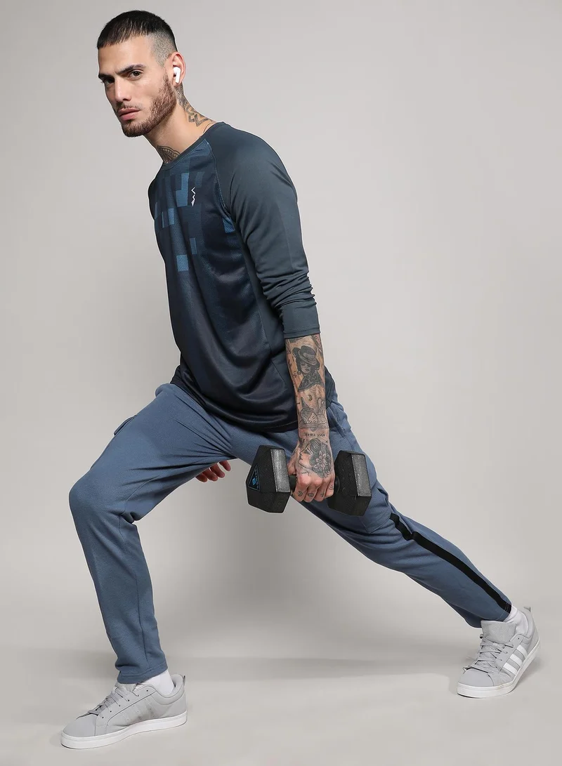 كامبوس سوترا تي شيرت Activewear مطبوع رقميًا للرجال