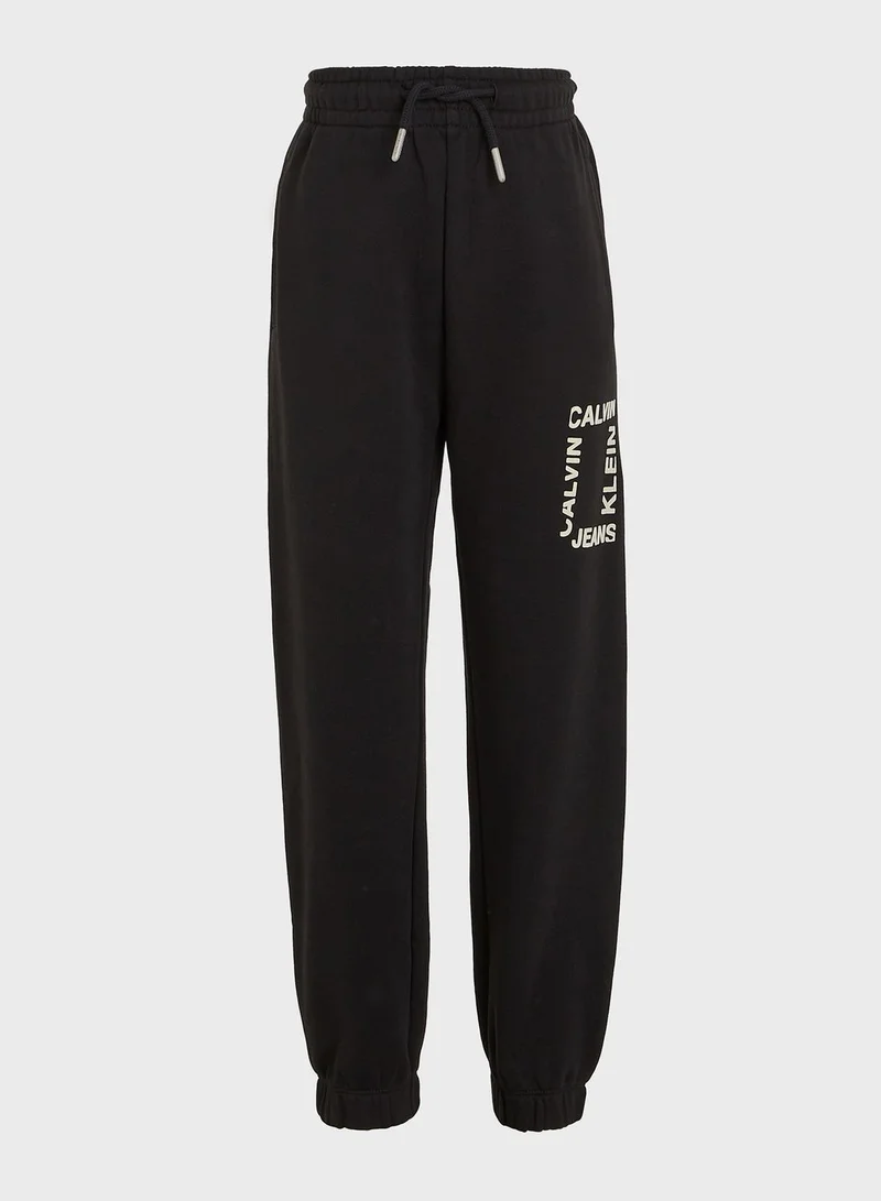 Calvin Klein Jeans Kids Logo Sweatpants