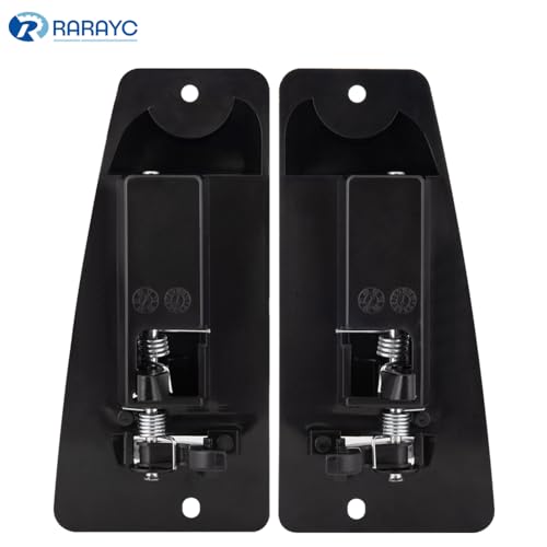 RARAYC Extended Cab Door Handle Metal Rear Driver & Passenger Side Replacements for 1999-2007 Silverado GMC Sierra 1500 2500 3500 Replaces# 15758172 15758171 - Image 4