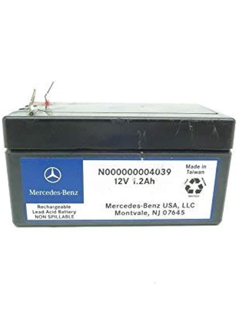 Mercedes-Benz Genuine Auxiliary Power Battery 12V 1.2AH  - Image 1
