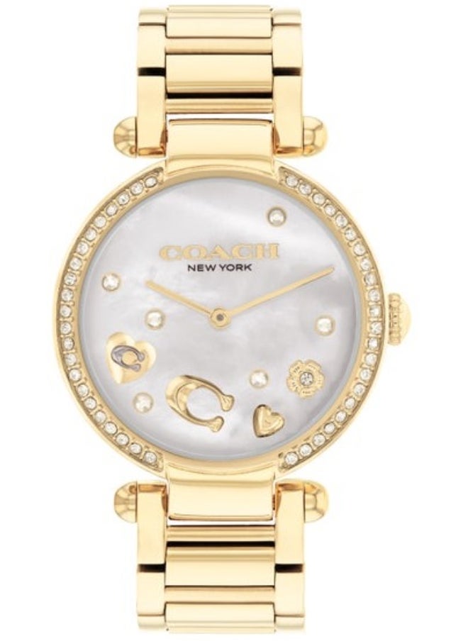 COACH Women's White Dial Analog Quartz Watch 34 mm -  14504265 