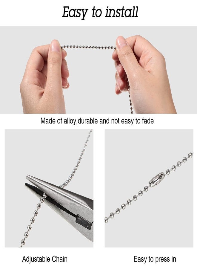 Honoson 4 Pieces Crystal Ceiling Fan Pull Chain Decorative Rainbow Pull Chain Extension 20 Inch Ceiling Ornament with Ball Connector(Water Drop, Shell, Diamond, Ring) - Image 4