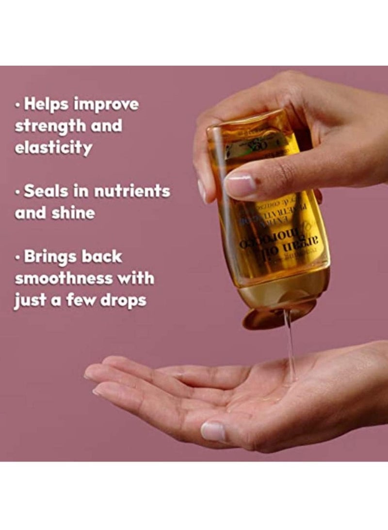 أو جي إكس زيت الأرغان المغربي، زيت فائق الاختراق - Image 3