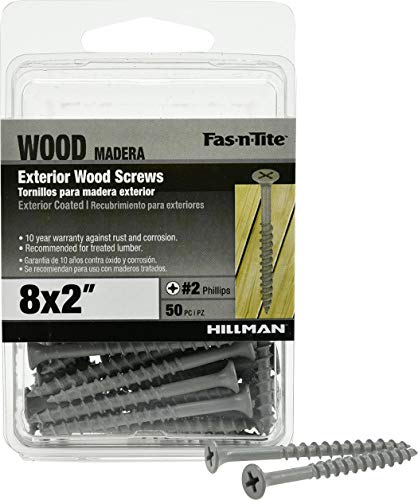 Fas-n-Tite Exterior Coated Wood Screw - XL Pack (#8 x 2"), 5 Packs - Image 3