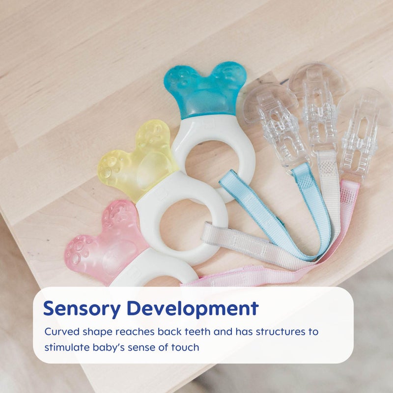 MAM Mini Cooler Teether with Clip, Boy, 2+ Months, 1-Count - Image 5