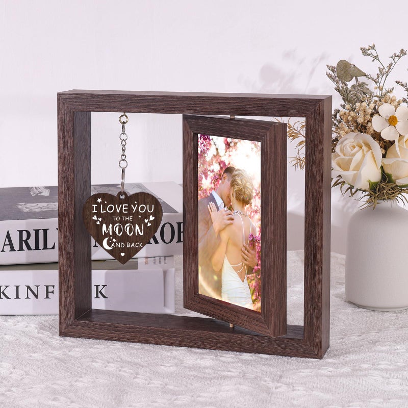 Boiveco Romantic Valentines Day Gifts for Him Her Boyfriend Girlfriend  Wife Husband Valentines Gifts Love Picture Frame 4x6  Birthday Anniversary Couples Gifts for Women Men Valentines Day Decorations - Image 5