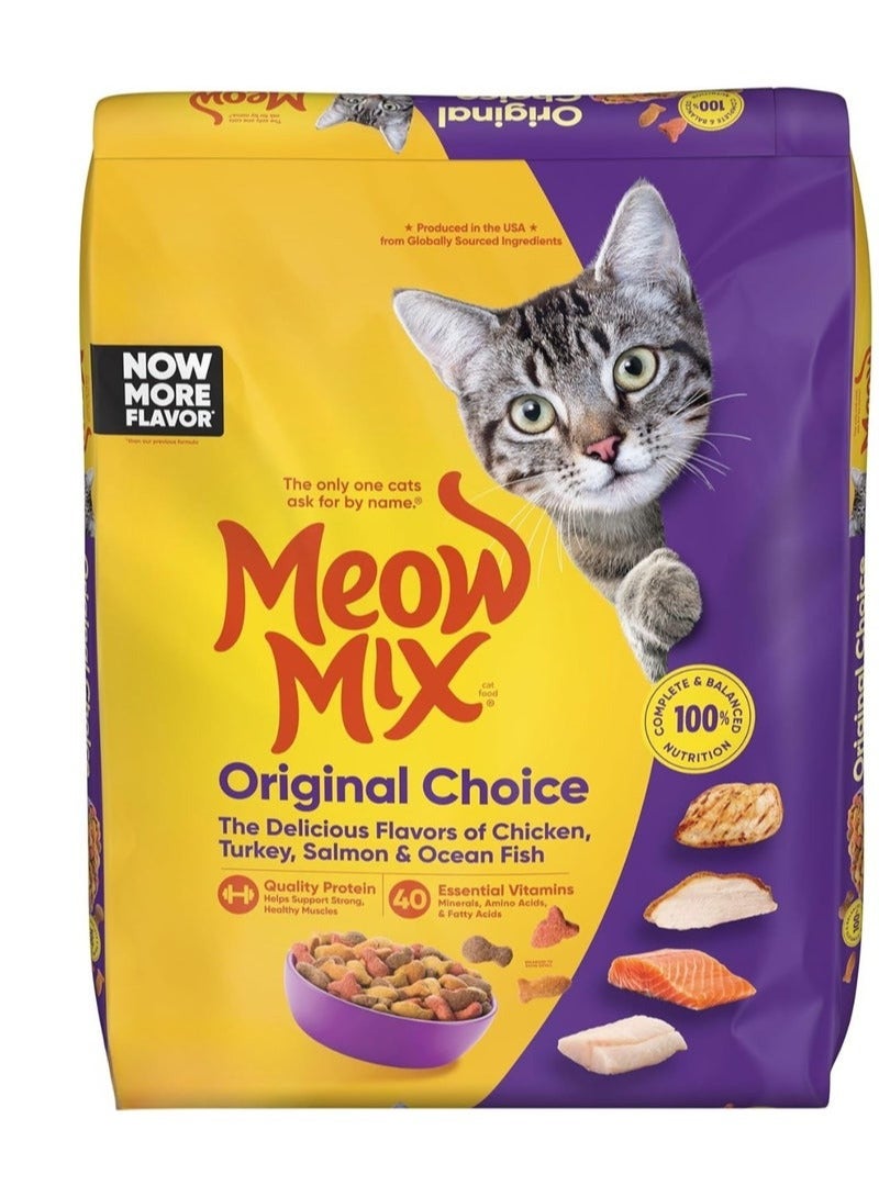 مياو مكس أكل جاف للقطط البالغة بنكهة الخلطة الأصلية 510 جرام
