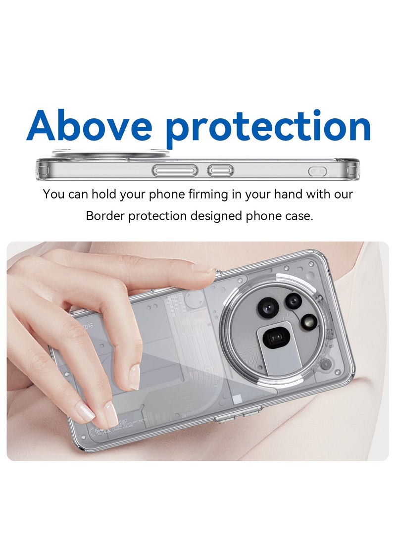 Phone case for Nothing Phone 3a Pro Clear Back Soft TPU Shockproof Bumper Protection Cover - Image 3