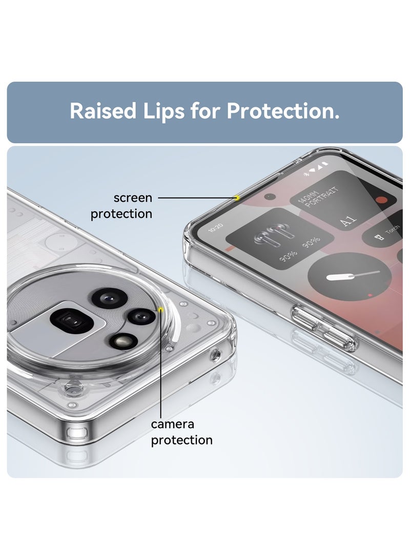 Phone case for Nothing Phone 3a Pro Clear Back Soft TPU Shockproof Bumper Protection Cover - Image 4