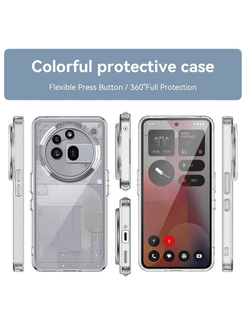 Phone case for Nothing Phone 3a Pro Clear Back Soft TPU Shockproof Bumper Protection Cover - Image 5