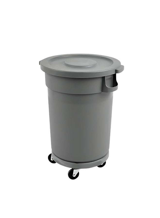 AKC 80L Heavy-Duty Circular Garbage Bin – Durable Waste Management Solution, Ideal For Commercial & Industrial Use, Sturdy Construction, Efficient Waste Disposal For Offices - Image 1